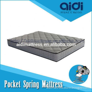 High Class Bamboo Pocket Spring High Density Foam Dormitory Single Mattress AH-1204